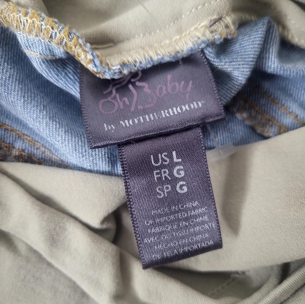 Motherhood Maternity Bundle 6 Piece Lot Size Large Song & Oh Baby Jeans - Picture 12 of 17